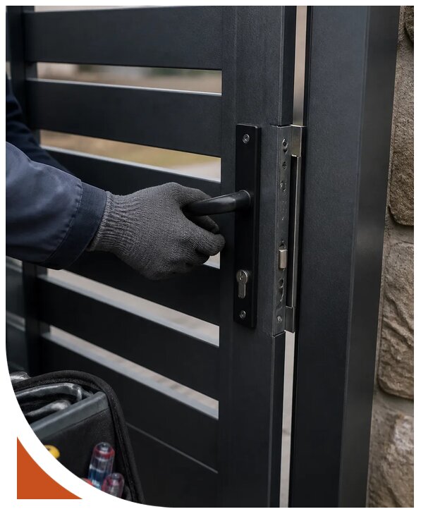 Вскрытие замка калитки в Минусинске от 2032 р. | Разлок-Мнс